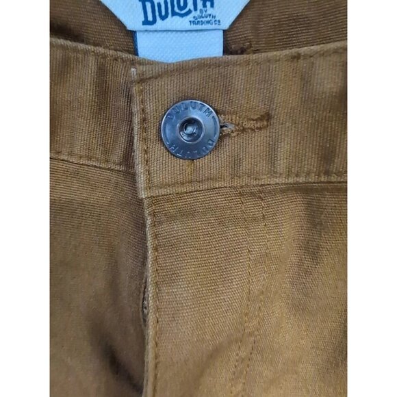 Duluth Trading Co Cargo Pants Women's 6x31 Curvesetter Waistband Khaki Tan Brown - Picture 5 of 9